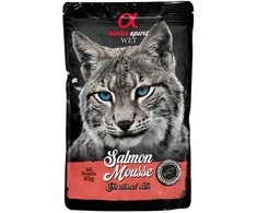 ALPHA SPIRIT WET putėsiai katėms su lašiša 85g 6vnt