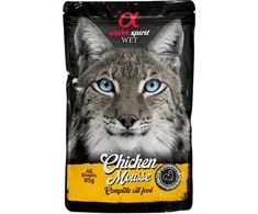 ALPHA SPIRIT WET putėsiai katėms su vištiena 85g 6vnt