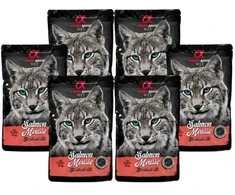 ALPHA SPIRIT WET putėsiai sterilizuotoms katėms su lašiša 85g 6vnt
