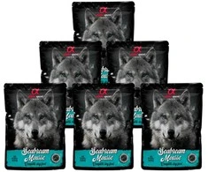 ALPHA SPIRIT WET putėsiai šunims su dorada 300g 6vnt (12)