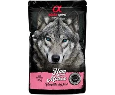 ALPHA SPIRIT WET putėsiai šunims su kumpiu 85g 6vnt (24)