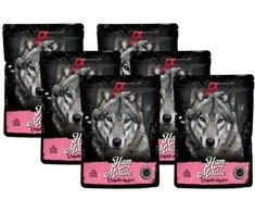 ALPHA SPIRIT WET putėsiai šunims su kumpiu 85g 6vnt (24)