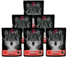 ALPHA SPIRIT WET putėsiai šunims su lašiša 300g 6vnt (12)