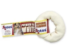 ANTOS Donut baltas žiedas 7-8cm