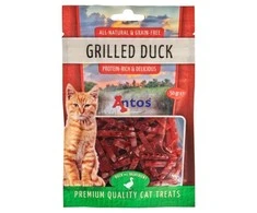 ANTOS Grilled Duck skanėstai katėms su antiena 50g