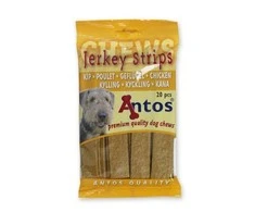 ANTOS Jerkey Strips Chicke 20vnt. plokštelės su vištiena
