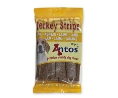 ANTOS Jerkey Strips Lamb 20vnt. plokštelės su ėriena
