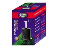 Aqua Nova NSF-C350L oru varomas kampinis kempininis vidinis filtras 350L/val