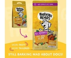 Barking Heads Fat Dog Slim lieknėjantiems (Vištiena) 12kg
