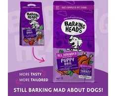 Barking Heads Puppy Days kalakutiena šuniukams su kalakutiena 2kg