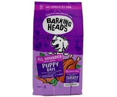 Barking Heads Puppy Days kalakutiena šuniukams su kalakutiena 6kg