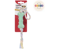 None CAMON TPR kaulas šuniui su virve 25cm