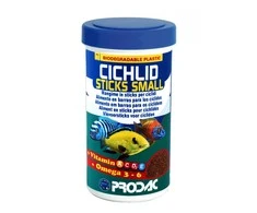 Prodac Cichlid Sticks Small mažos lazdelės ciklidinėms žuvims 250ml 90g