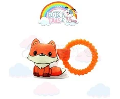 Croci Spa BabyTails Fox žaislas šuniui lapė 18cm 2vnt