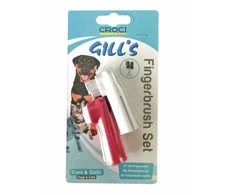 Gills Croci Spa dantų šepetėlis ant piršto šunims 2vnt