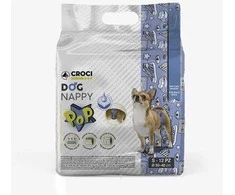 Croci Spa Dog Nappy sauskelnės patinėliams S 30-40cm