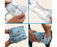 Croci Spa Dog Sauskelnės patinėliams M 40-50cm 12vnt.