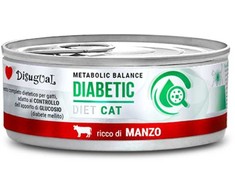 DISUGUAL Diabetic kons. katėms su jautiena 85g
