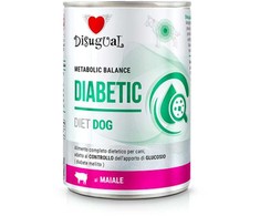 DISUGUAL Diabetic kons. šunims su kiauliena 400g