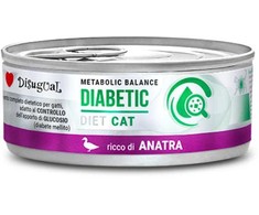 DISUGUAL Diabetic konservas katėms su antiena 85g