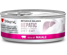 DISUGUAL Hepatic kons. katėms su kiauliena 85g(12)
