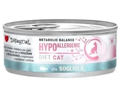DISUGUAL Hypoallergenic konservas katėms su jūros liežuviu 85g (12)