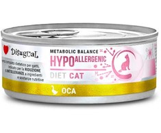 DISUGUAL Hypoallergenic konservas katėms su žąsiena 85g (12)