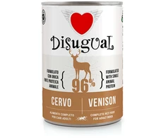 DISUGUAL MonoProtein konservas šunims su elniena 400g (6)