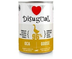 DISUGUAL MonoProtein konservas šunims su žąsiena 400g (6)