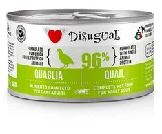DISUGUAL MonoProtein konservas šunims su putpelėm 150 g