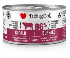 DISUGUAL MonoProtein konservas šunims su buivolu 150g (12)