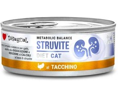 DISUGUAL Struvite konservas katėms su kalakutiena 85g (12)