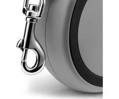 FLEXI New Classic Tape raudonas pavadėlis L-5m iki 50kg