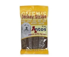ANTOS Jerkey Strips Beef 20vnt. plokštelės su jautiena