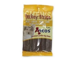 ANTOS Jerkey Strips Game 20vnt. plokštelės su žvėriena