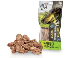 KIDDOG 100% liofilizuoti triušio plaučiai 50g