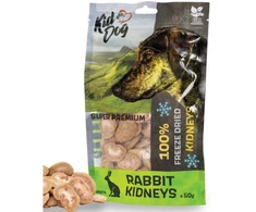 KIDDOG 100% liofilizuoti triušių inkstai 50g