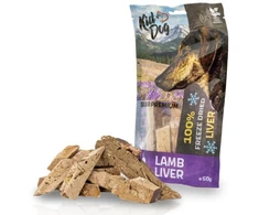 KIDDOG 100% liofilizuotos ėrienos kepenys 50g (100)