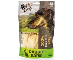 KIDDOG 100% natūralios triušių ausys 50g