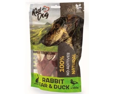 KIDDOG 100% triušio ausys apsuktos antiena 150g