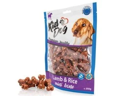 KIDDOG Bones kauliukai ėriena su ryžiais 250g (40)