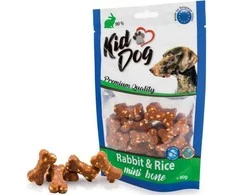 KIDDOG Bones kauliukai triušiena su ryžiais 80g (150)