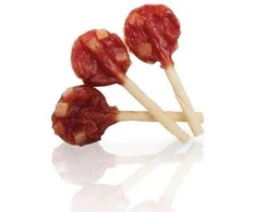 KIDDOG Buffet Lollipop odos lazdelė su antiena 9cm 100vnt