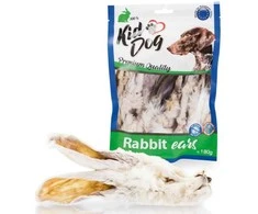 KIDDOG Eart triušių ausys su kailiuku 180g