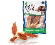 KIDDOG Meat triušių ausys su triušiena 250g