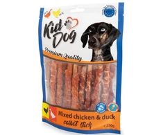 KIDDOG morkos lazdelė su vištiena ir antiena 250g (40)