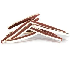 KIDDOG Sandwich jautienos ir menkės juostelės 80g