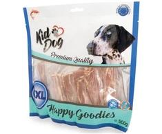 KIDDOG Stripes lašišos juostelės 500g