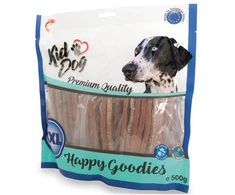 KIDDOG Strips lašišos natūralios juostelės 500g