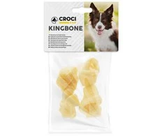 Croci Spa King Bone Kaulas baltas su mazgu 20g 7.5cm 2vnt